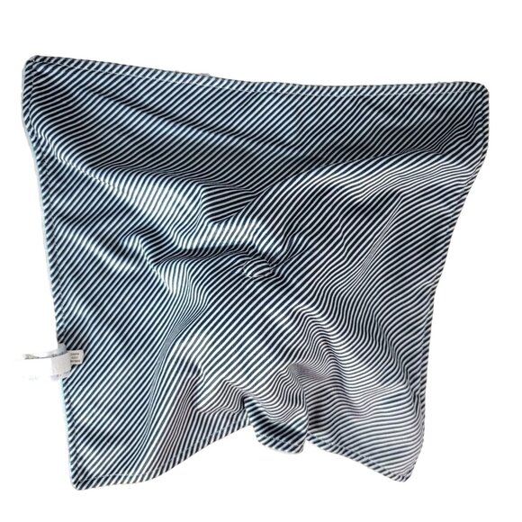 Carter's Lovey Hugging Dinosaur Triceratops Blue 12" Striped Gray Plush 2020 - Picture 8 of 11